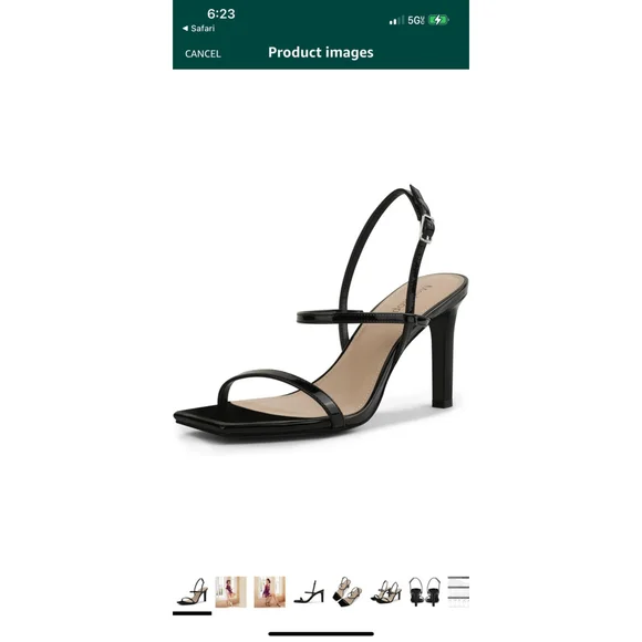 Modatope Womens Open Toe Strappy Sandals - Picture 6 of 7